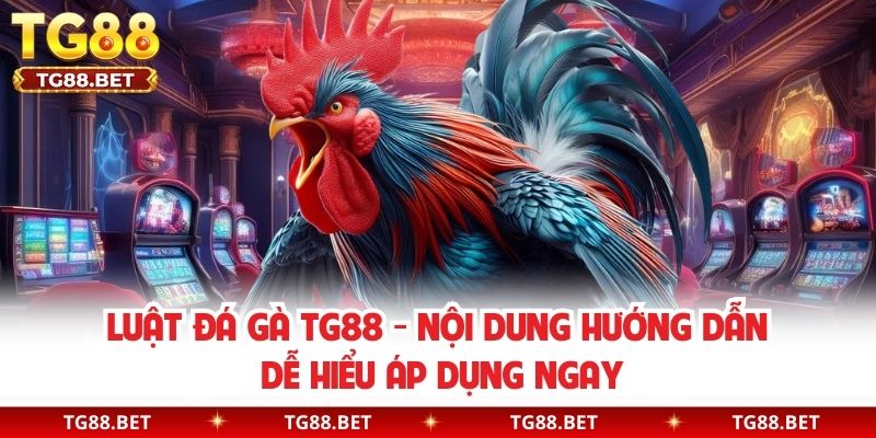 Luật Đá Gà TG88 - Nội Dung Hướng Dẫn Dễ Hiểu Áp Dụng Ngay